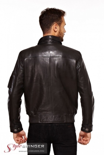 Куртка кожаная ARBEX M110 black
