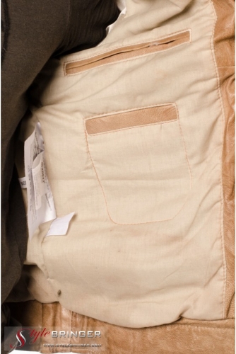 Куртка кожаная KREZZ M152 opal