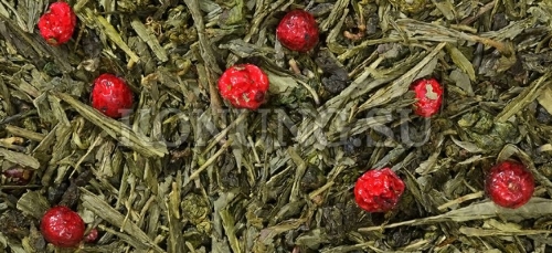 Фламинго   Сочетание знаменитых  китайских чаев - Сен-Ча и Оолонга с ягодами и  ароматом красной смородины.