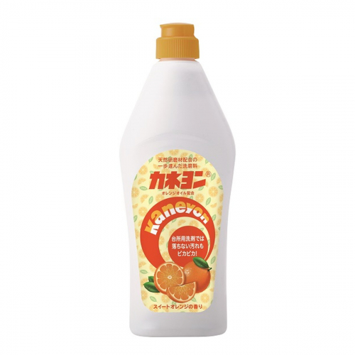 KANEYO Крем чистящий для кухни «Kaneyon» / микрогранулы (аромат сладкого апельсина) 550 г