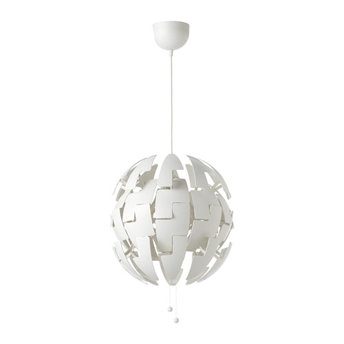 ИКЕА ПС 2014 Подвесной светильник, белый, 35 см