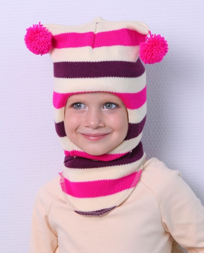 Детские шапки шлемы для девочек