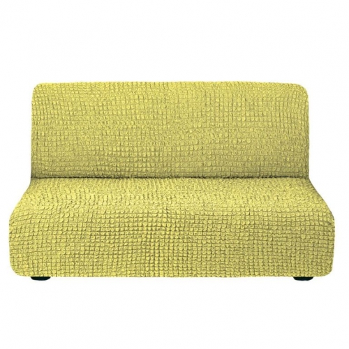 Чехол диван без подлокотников евро, Фисташковый 228