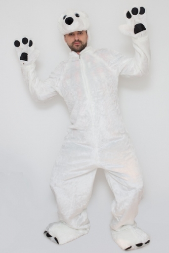  Карнавальный костюм Белый медведь