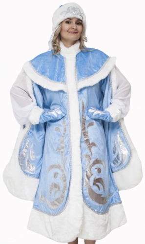  Карнавальный костюм Снегурочка Боярская