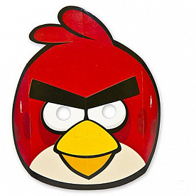 (Распродажа)Маска Angry Birds бум 8шт/A