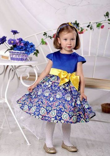 платье для девочки Элли М-385 орнамент