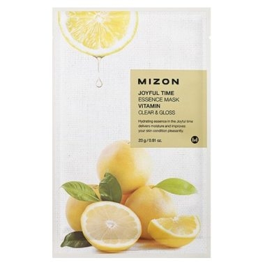 Тканевая маска для лица с витамином С Joyful Time Essence Mask Vitamin C 1 шт