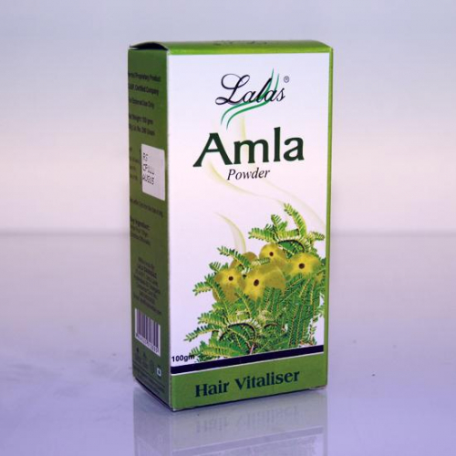 маска-убтан для волос Амла Лалас питание и оздоровление (Lalas Amla Powder) 100гр