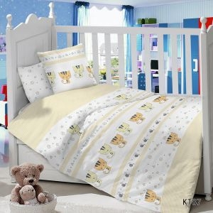 Комплект постельного белья в детскую кроватку Сатин Котята