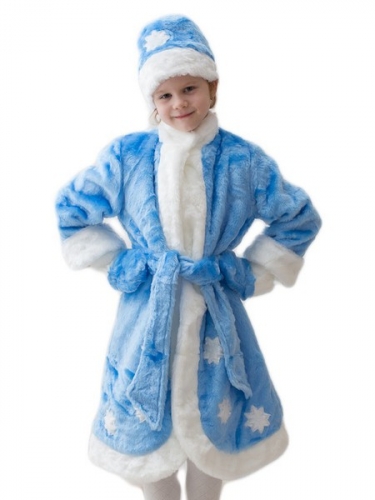  Карнавальный костюм Снегурочка детский