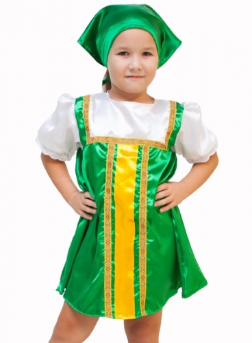 Карнавальный костюм Плясовой зеленый