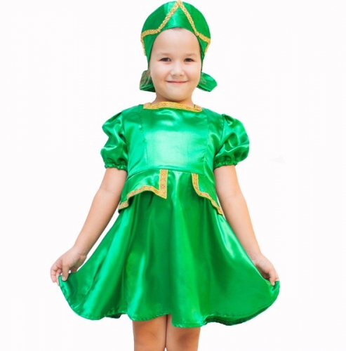 Карнавальный костюм Плясовой Кадриль зеленый