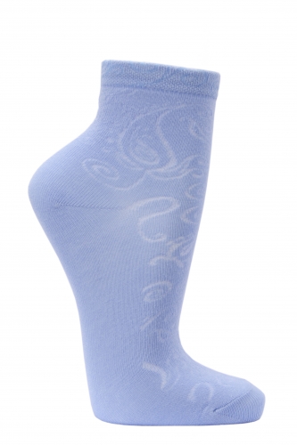 С754 Женские носки из хлопка с ионами серебра