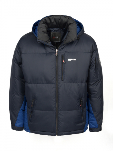 Куртка зимняя мужская WHS NORD (серо-синий/индиго)