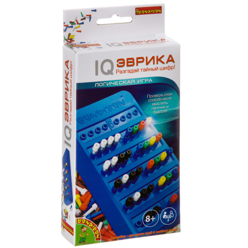 Логическая Игра IQ-Эврика, синее поле