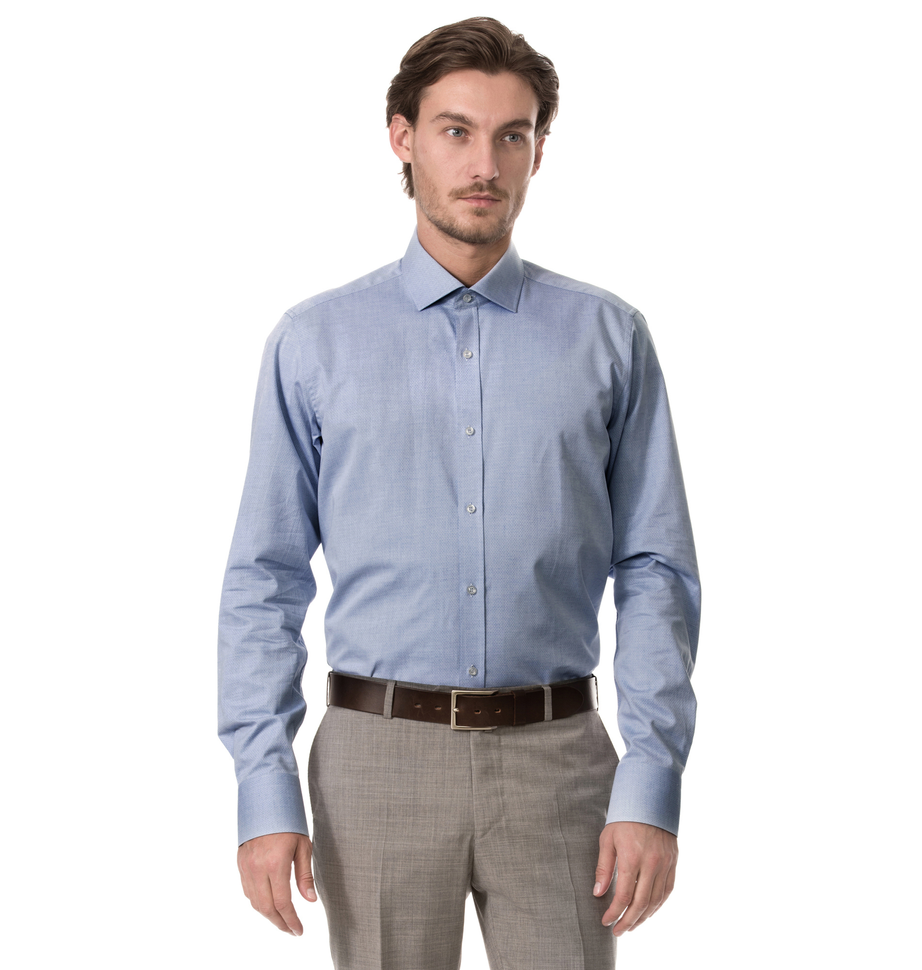 Мужская рубашка из ткани