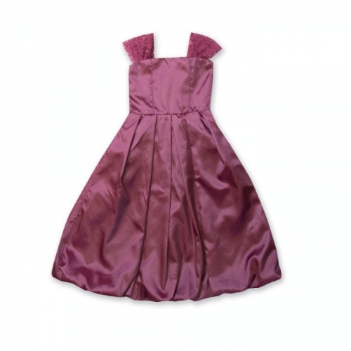 Платье темно-розовое