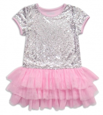 Платье для девочки KG218-J602-700 Светло-розовый