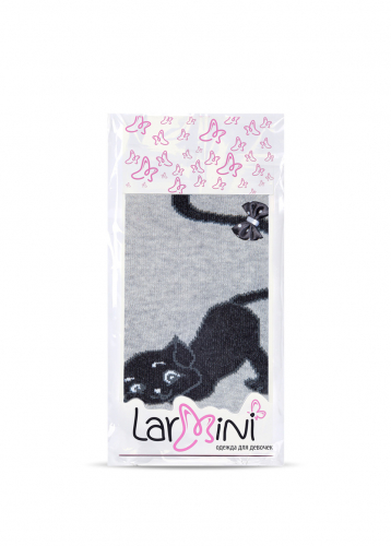 LARMINI Легинсы LR-L-CAT-B-B-LGS-T, цвет серый меланж