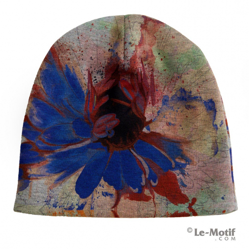 Комплект шапка и снуд “Фестиваль цветов“