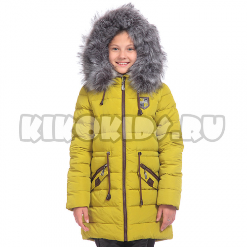 4562Б Пальто зимнее для девочки