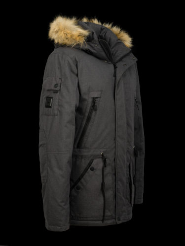 Куртка зимняя мужская Merlion MIKE (серый)