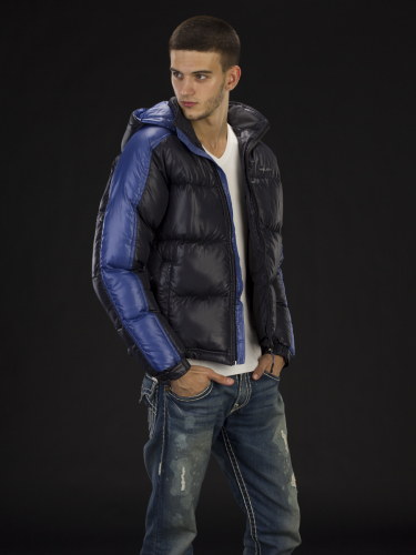 Куртка зимняя мужская Merlion Алан (синий/индиго)