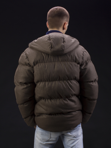 Куртка зимняя мужская Merlion СМ-4 (коричневый драп)