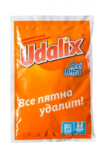 Пакетик Udalix Oxi Ultra 80 г (на две стирки) Удаликс