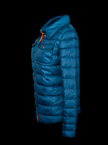 Куртка женская Merlion Lynn (синий/оранжевый)