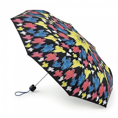 E446-2450 Дизайнерский зонт «Призраки», механика, Simeon Farrar, Minilite, Fulton