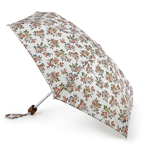 L521-2842 Суперкомпактный дизайнерский зонт «Цветы», механика, Cath Kidston, Tiny, Fulton