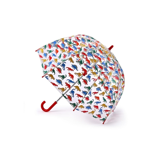 C723-3574 Детский прозрачный зонт-трость «Экскаваторы», механика, Cath Kidston, Funbrella, Fulton