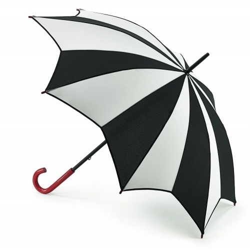 L764-2549 Легкий зонт-трость «Арлекино», механика, Lulu Guinness, Kensington, Fulton