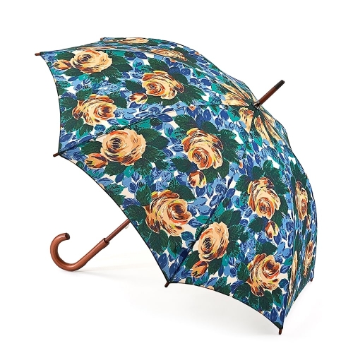 L541-3061 Дизайнерский зонт-трость «Розы», механика, Cath Kidston, Kensington, Fulton