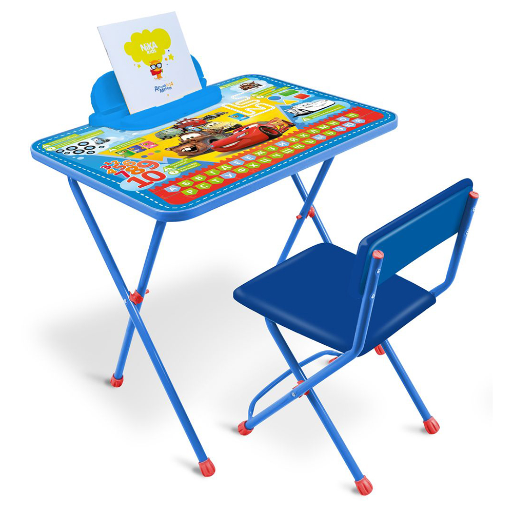 Комплект детской мебели стол и стул тачки