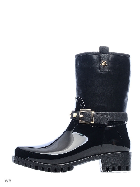 Резиновые сапоги 16D123K-803 BLACK (36-41)