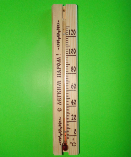 Термометр для сауны ЕВРОГЛАСС ТСБ-6 С ЛЕГКИМ ПАРОМ дерево в пакете   оптом