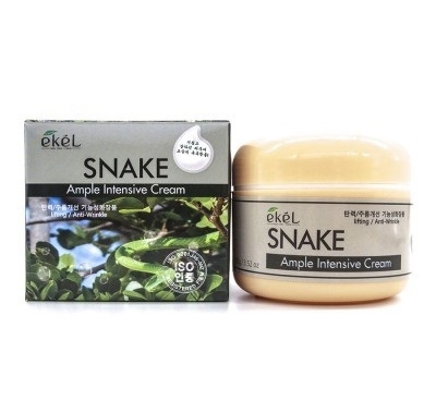 Крем для лица со змеиным ядом Ekel Ample Intensive Cream Snake - 100г