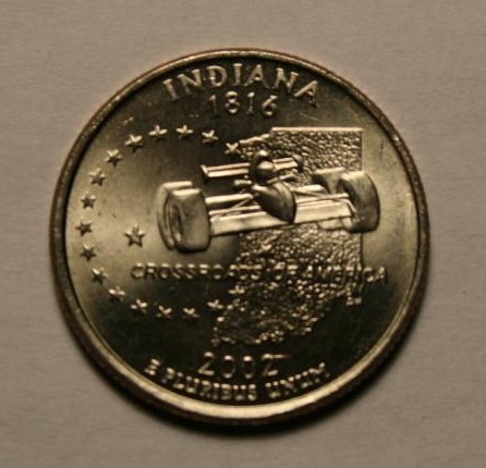 США Штаты 2002 Индиана