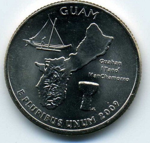 США Штаты 2009 Остров Гуам
