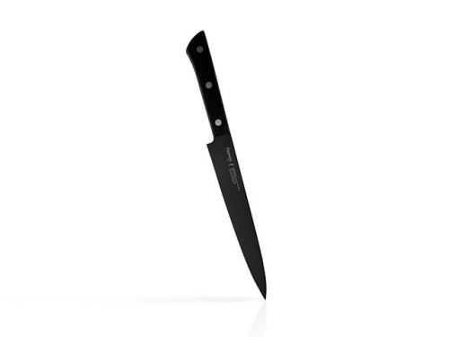 2427 FISSMAN Нож Гастрономический TANTO KURO 20см с покрытием (3Cr13 сталь)