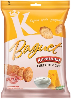 Сух.Кириешки Baguet 50г сметана и сыр
