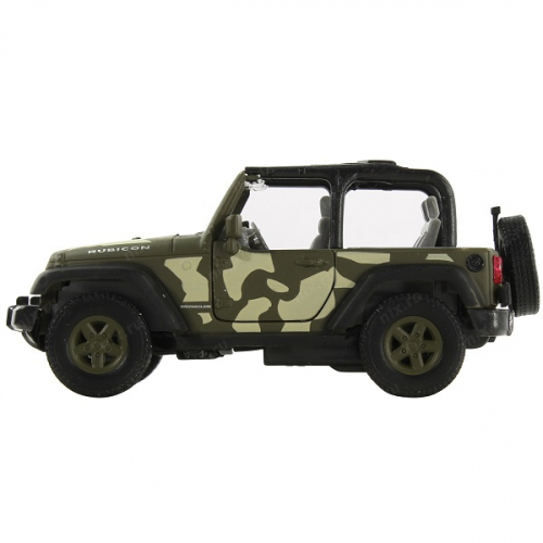 Игрушка модель военной машины 1:34-39 Jeep Wrangler Rubicon
