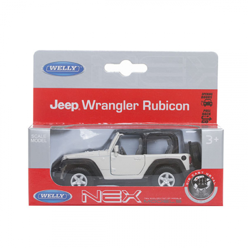 Игрушка модель машины 1:34-39 Jeep Wrangler Rubicon