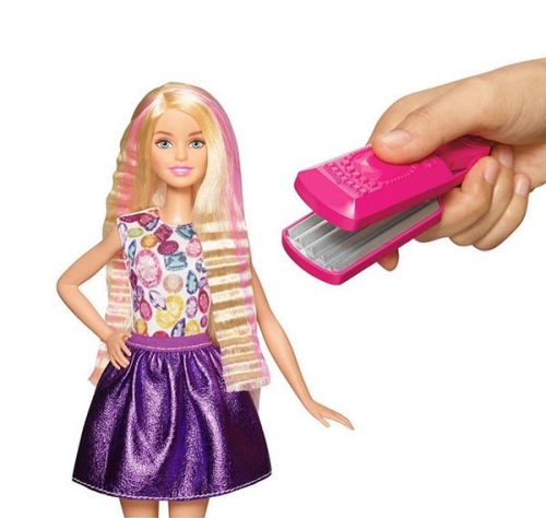 Игрушка Barbie Игровой набор «Цветные локоны»