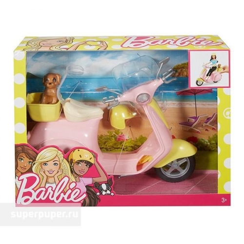 Игрушка Barbie Мопед