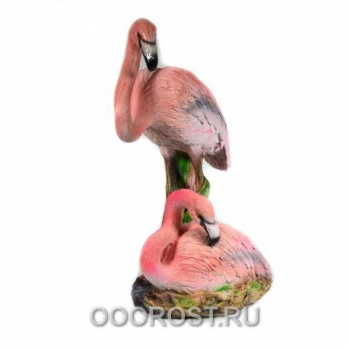 Фигура Фламинго пара  H38см