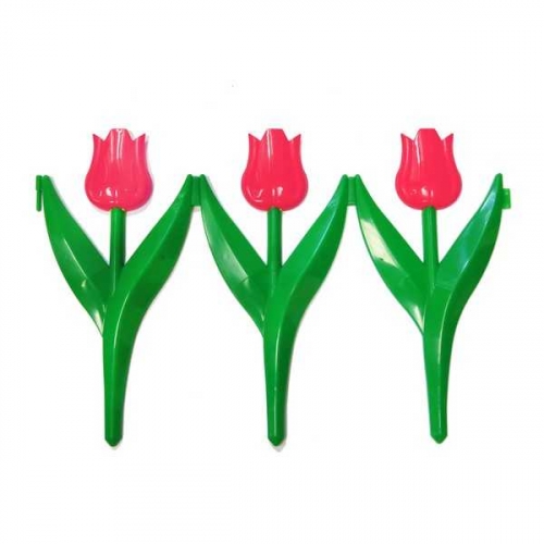 Заборчик Тюльпан красный (дл 2,25м, выс 30см, 5секций)